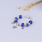Vintage Personality Bracelet Mix Healing Crystal Pop Metal