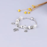 Vintage Personality Bracelet Mix Healing Crystal Pop Metal