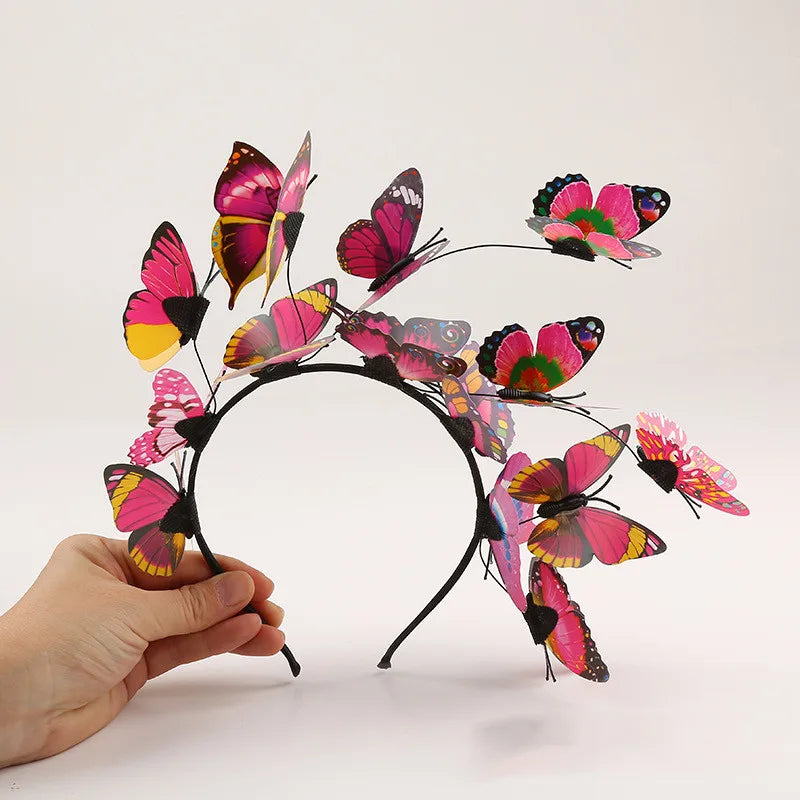 Fairy Butterfly Wedding Headband Hair Accessories
