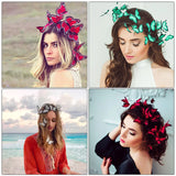 Bride Fairy Ladies Garland Headband Wedding Butterfly Hair Accessories