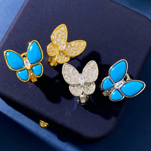 Pure 925 Sterling Silver Zircon Stud Earrings