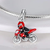 925 Silver Boy Girl Balloon Pendant Charm Bead for Bracelet Necklace