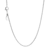 925 Silver Two-Tone Multi-Ring Pendant Necklace Charm Infinity Knot