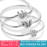 Hot Butterfly Bracelet Star Pulseira Heart Snake Chain Bracelet & Bangle