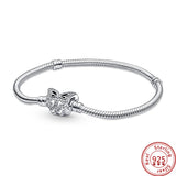 Charm Moments Silver Bracelet Tree Heart Butterfly Star Flower Leaf