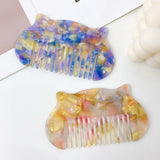 Cartoon Cat Comb Girl Wind Insert Comb High Acetate Combs
