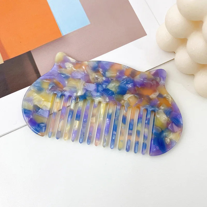 Cartoon Cat Comb Girl Wind Insert Comb High Acetate Combs