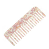 Pink Marbling Comb Girl Wind Insert Comb High Acetic Acid Combs for Woman