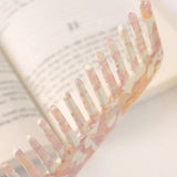 Pink Marbling Comb Girl Wind Insert Comb High Acetic Acid Combs for Woman