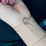 Hot Tricolor Bracelet Classic Women's Holiday Birthday Jewelry Spot