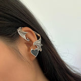 Vintage Punk Rock Dragon Ear Cuff Earrings