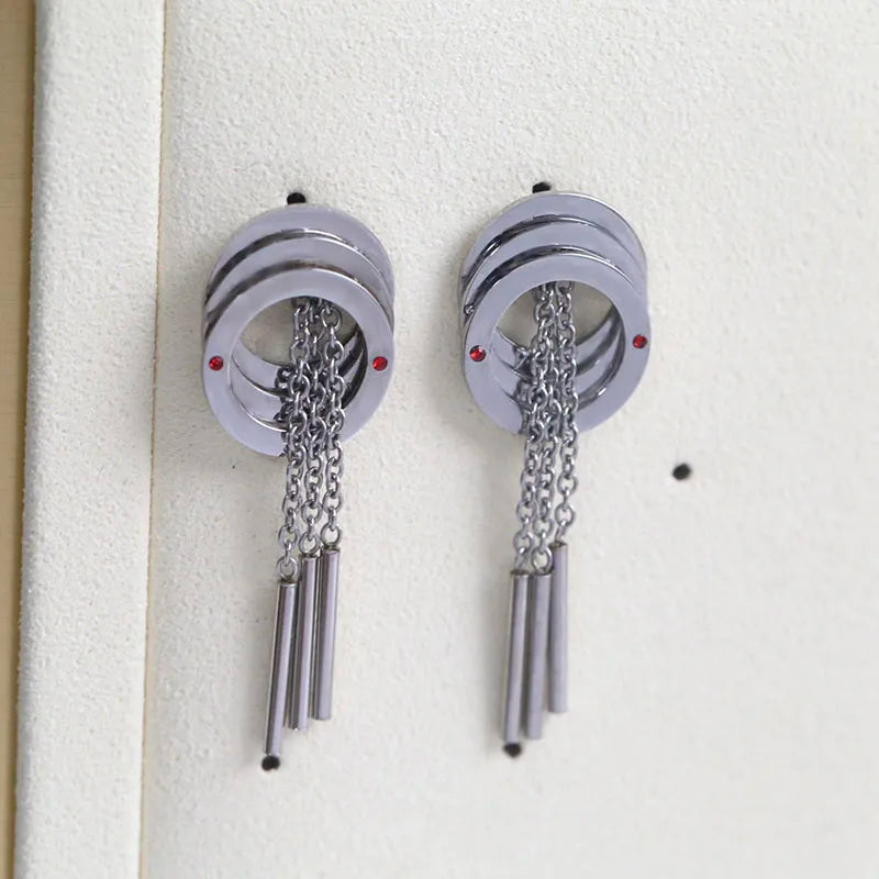 High Round Fritillary Earrings Women Party Jewelry