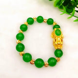 Malay Sacred Agate Copper-Plated Bracelet for Women