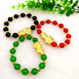 Malay Sacred Agate Copper-Plated Bracelet for Women
