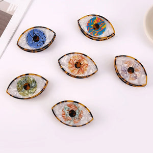 Big Eyes Multicolor Hair Clips Evil Eye Hair Claw Women Girls Wacky Hair Access.