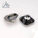 5*5MM Gray VVS1 Moissanite Asscher Cut