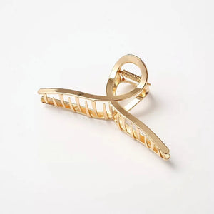 Golden Hair Clip Back Headdress Accessories Women Hair Butterfly Metal Clips