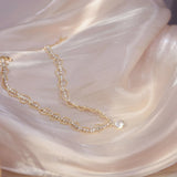 Ins Hot Lace Charm 14K Plated Women Necklace with Zircon Choker