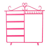 Iron Jewelry Rack Hanging Holder Earring Necklaces Organizer