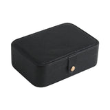 Portable Jewelry Box Organizer Travel PU Leather Storage