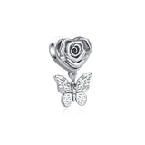 Love Letter Rose Bead Fit Charms DIY Jewelry Making Kit