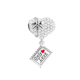 Love Letter Rose Bead Fit Charms DIY Jewelry Making Kit