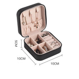 Travel Jewelry Case PU Leather Storage Box
