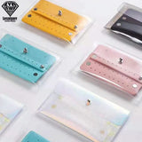 Portable Travel Jewelry Case Leather Earring Holder