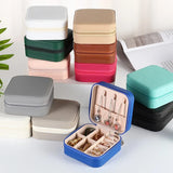 Portable Jewelry Case Travel Organizer Earring Holder Gift