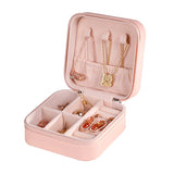 Portable Jewelry Case Travel Organizer Earring Holder Gift