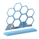 Hexagonal Shaped Earrings Display Stand Silicone Mold DIY Crafts