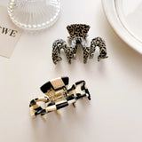 Korea Autumn Wavy Medium Hair Clip Acetate Sheet Hairpins