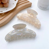 Korea Big 10.2CM Hairpins Acetate Colourful Hair Claw Clips