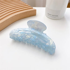 Korea Big 10.2CM Hairpins Acetate Colourful Hair Claw Clips