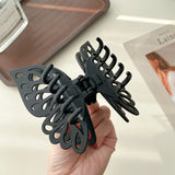 Korea Big 13.7cm Butterfly Resin Hair Clip for Women Girls