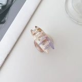Korean Girls Hair Clip Acetate Sheet Headwear Hollow Out Women Hairpins