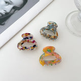 Korean Girls Hair Clip Acetate Sheet Headwear Hollow Out Women Hairpins