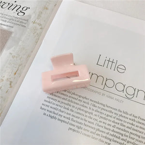 Small Square Clip Acetate Hairpin Hair Clip Princess For Women