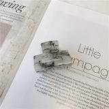Small Square Clip Acetate Hairpin Hair Clip Princess For Women
