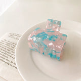 Acrylic Hairpin Geometric Grip Clip Headdress