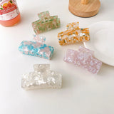 Acrylic Hairpin Geometric Grip Clip Headdress