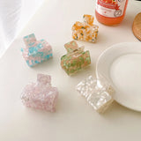 Acrylic Hairpin Geometric Grip Clip Headdress