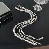 Korea High Pearl Hair Chain Hair Accessories For Women's Temperament Jewelry