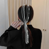 Korea High Pearl Hair Chain Hair Accessories For Women's Temperament Jewelry