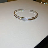 Geometric Open Bracelet Fashionable Temperament Versatile Jewelry