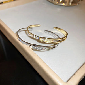 Geometric Open Bracelet Fashionable Temperament Versatile Jewelry