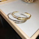 Geometric Open Bracelet Fashionable Temperament Versatile Jewelry