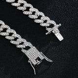 Adjustable Key And Lock CZ Bracelet for Women