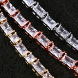 Adjustable Key & Lock CZ Crystal Bracelet Women Jewelry
