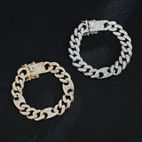 Adjustable Key And Lock CZ Bracelet for Women